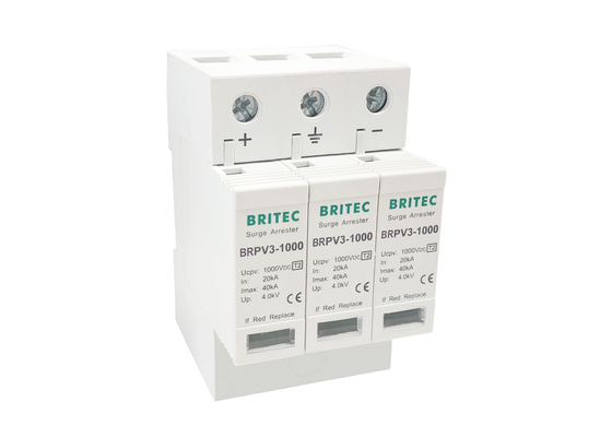 光起電システムのためのエネルギー電光保護DCのサージの防御装置SPD