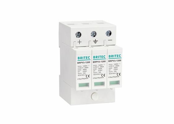 迅速な応答 1200V 40ka TVSS 太陽光雷 停止 DC電源電波保護