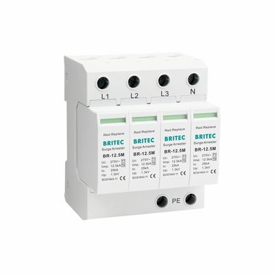 BR-12.5M 4Pタイプ 1 超電圧保護装置 spd 超電圧保護装置 ac タイプ 1 12.5ka spd タイプ 1 spd Überspannung 12.5ka 超電圧抑制装置 産業用超電圧保護装置