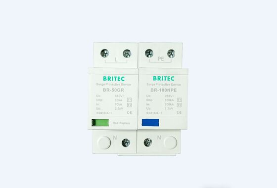 BR-50GR 1+1 低電圧電波防護装置 接地電波防護 電力電波防護 産業用電気システム スパークアレスター