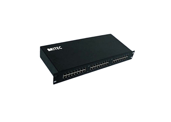 24ポート Rj45 イーサネットラックマウント ネットワーク 雷を止め ラック rj45 spd イーサネット オーバージェス防護装置 中国
