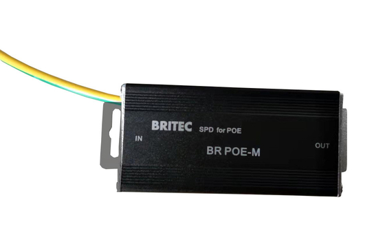 24ポート Rj45 イーサネットラックマウント ネットワーク 雷を止め ラック rj45 spd イーサネット オーバージェス防護装置 中国