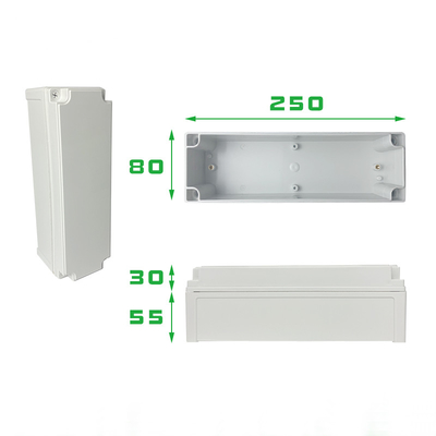 TY-8025085 屋外電気接続ボックス ABS プラスチック プロジェクト IP66 交差点 囲み スイッチボックス
