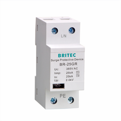 BR-25GR 48VのクラスIの低電圧の避雷器25kA 48V SPDのサージ フィルター避雷器