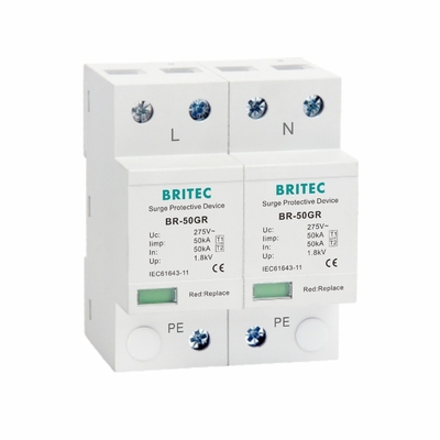 クラスI 電源電圧電圧電圧 10/350μs 50KA シングルフェーズ 150V / 275V / 320V