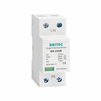 25kA I 級 Type1 超電圧保護装置 保護装置 Uc 150V 275V 320V T1