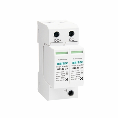 BR-40 48 DC SPD PV オーバージェス防護装置 48Vオーバージェス ストラスター 雷保護