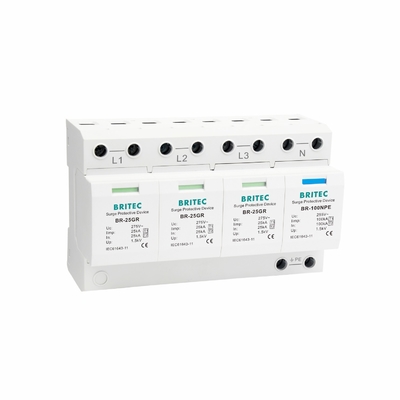 BRITEC Spd 超電圧保護器 BR-25GR 3P 25kA 3相型 1級1超電圧保護器 スパークアストラー