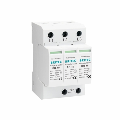 BR-40 1000 3P Type 2 オーバージェス保護装置 690V/1000V 3相オーバージェス保護装置 SPD