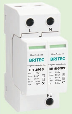 BR-25GS 1+1 spd t1 25ka 超電圧保護 雷電圧保護 スパークギャップタイプ spd