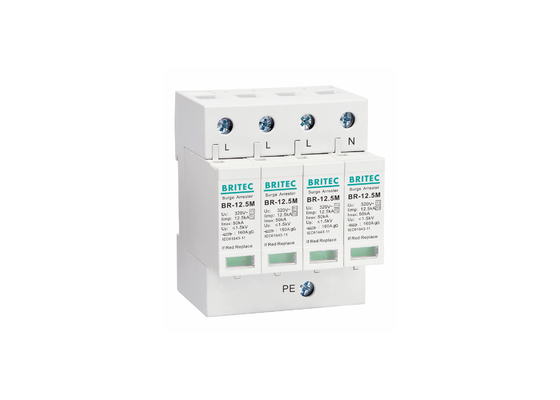12.5kAタイプ 1+2 320V 4P 家庭用電波保護具 雷保護具