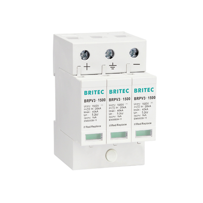 BRPV2-600 600V DC 超電圧防護装置 リモートシグナリング PV 雷電阻 ソーラー spd dc600v pv 超電阻