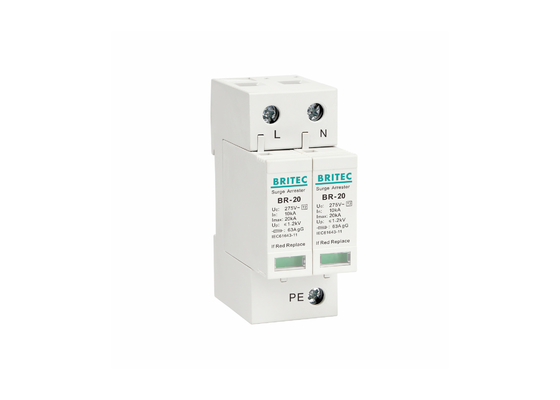 10kA/20kA C級 シングルフェーズ電源電圧保護装置 2P AC電圧保護装置 SPD