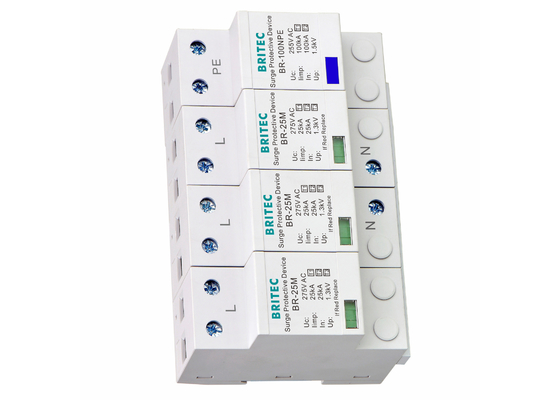 I クラス Type1 SPD 超電圧保護装置 25KA B+C 低電圧