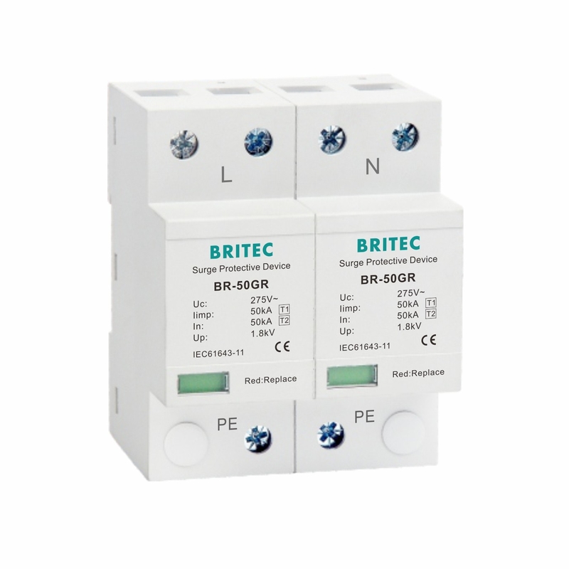 クラスI 電源電圧電圧電圧 10/350μs 50KA シングルフェーズ 150V / 275V / 320V