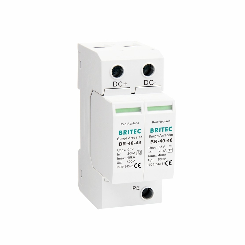 BR-40 48 DC SPD PV オーバージェス防護装置 48Vオーバージェス ストラスター 雷保護