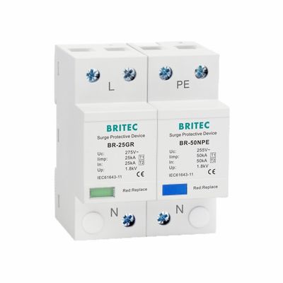 25kA型1電圧保護装置 275V T1 10/350us電圧保護装置