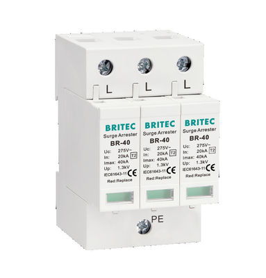BR-40 2P 超電圧保護装置 II クラス Spd 275v 2 型 単相 275v ac spd 超電圧保護装置 超電圧保護装置 バリスター 超電圧保護装置
