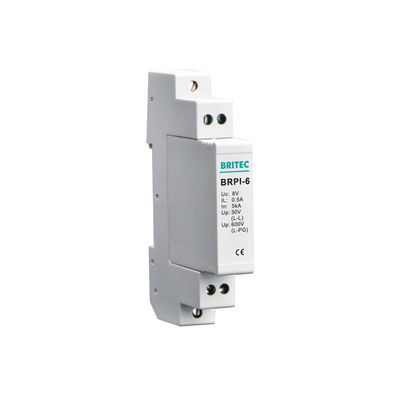信号サージアレスタ用 1ns応答時間、IP20保護付き 24V データサージプロテクタ