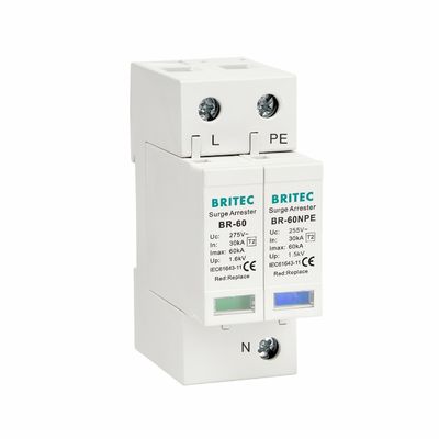 BR-60 1+1 2型 超電圧保護 雷保護装置 60KA C級