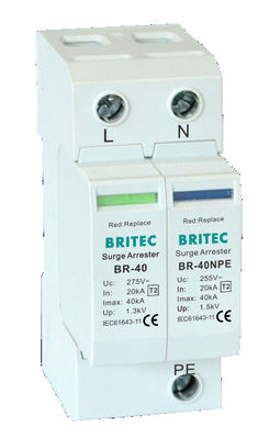 BRITEC BR-40 4P サージ保護デバイス 三相SPD 雷保護アレスタ 中国サージ保護メーカー