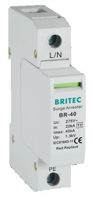 BR-40 3P+1 超電圧保護装置 雷検保護 18mm 超電圧保護