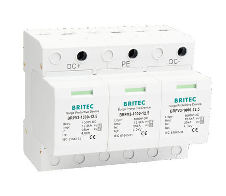 BRPV3-1000 DC 超電圧保護装置 DC 1200V 最大電圧,プラグインモジュール式設計,超電圧保護装置