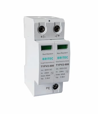 TYPV3 1000 2 型 PV 超電圧 停止  DC 超電圧 保護 SPD 超電圧 保護 装置