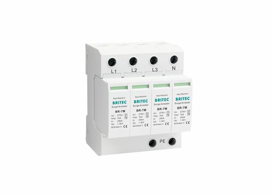 7ka T1+T2 オーバーシュート保護装置 雷の停止装置 4P オーバーシュート保護装置