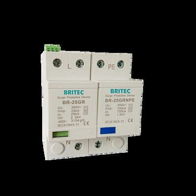BR-50GR 1+1 低電圧電波防護装置 接地電波防護 電力電波防護 産業用電気システム スパークアレスター