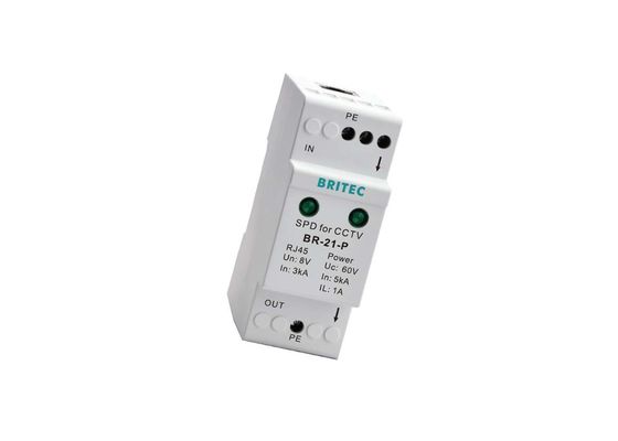 CCTV/CCTVのためのIEC 61643 - 21プラスチック電気ターミナル ブロック0.5 A - 21