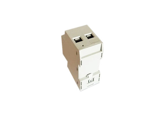 40kA 最大放電電電流タイプ2 超電圧保護装置 35mm DINレールマウントとIP20保護
