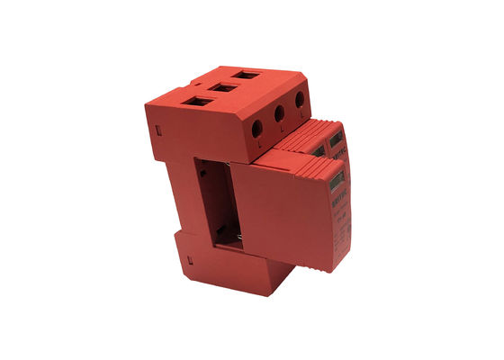 タイプ2の三相3ポーランド人のクラスIIのサージの防止装置40kA 320Vの照明保護