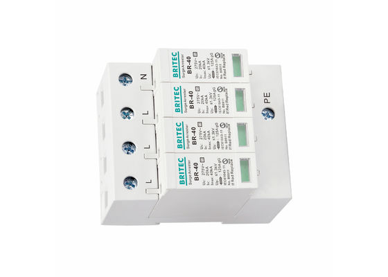 40kA 4P 275V 2型電圧過剰保護装置 3相TN-Sシステム用SPD電圧過剰停止装置