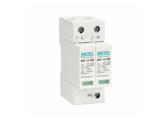 320Vサージ・プロテクターの電力サージの避雷器2p SPD AC長い生命