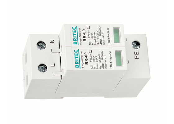 60ka力電光サージの防止装置の単一フェーズAC電気サージ・プロテクター