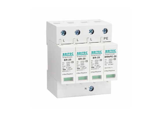 275V ACサージ・プロテクター20kAの電気電光回線保護装置