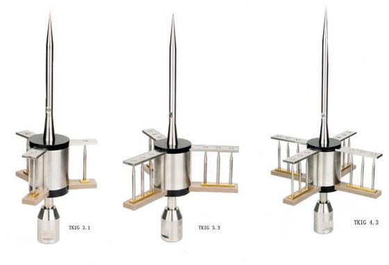 棒の避雷針を排出する早い電子4.3避雷器SUS304