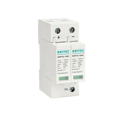 BRPV3-1000GD GDT 1000V太陽Dc SPD PVのサージの防御装置