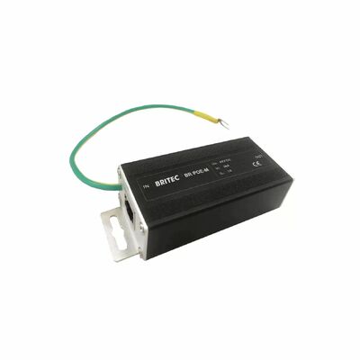 BR-POE-M RJ45 ネットワーク用の公称電流 3kA DIN レール取り付けおよび IP20 保護を備えた POE サージ プロテクター テレコム産業用 SPD メーカー