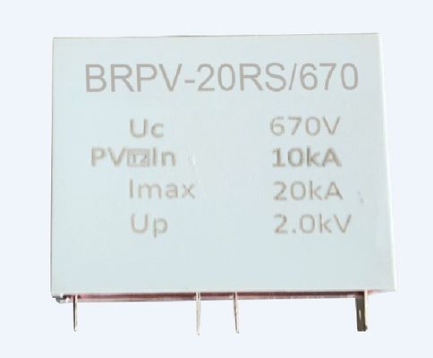 670V 定電圧 20kA マックス 放電電 電流 DC 超電圧保護器 PCB 搭載 SPD インバーター保護用